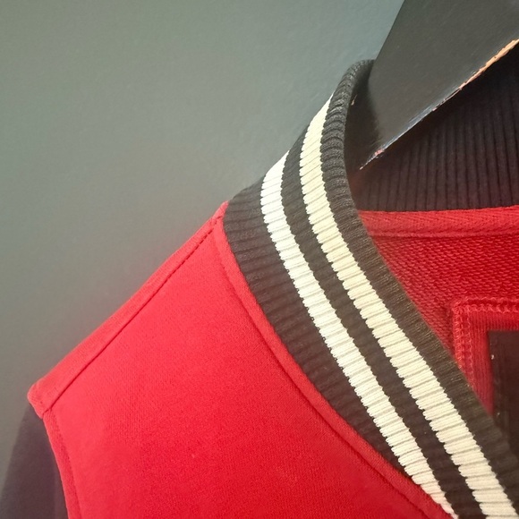 Woman’s vintage Y2K Japan L GUC some light fading MLB Boston Bomber Jacket - Picture 3 of 13